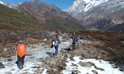 Goechala trek takes very place in important part sikkim tour map
